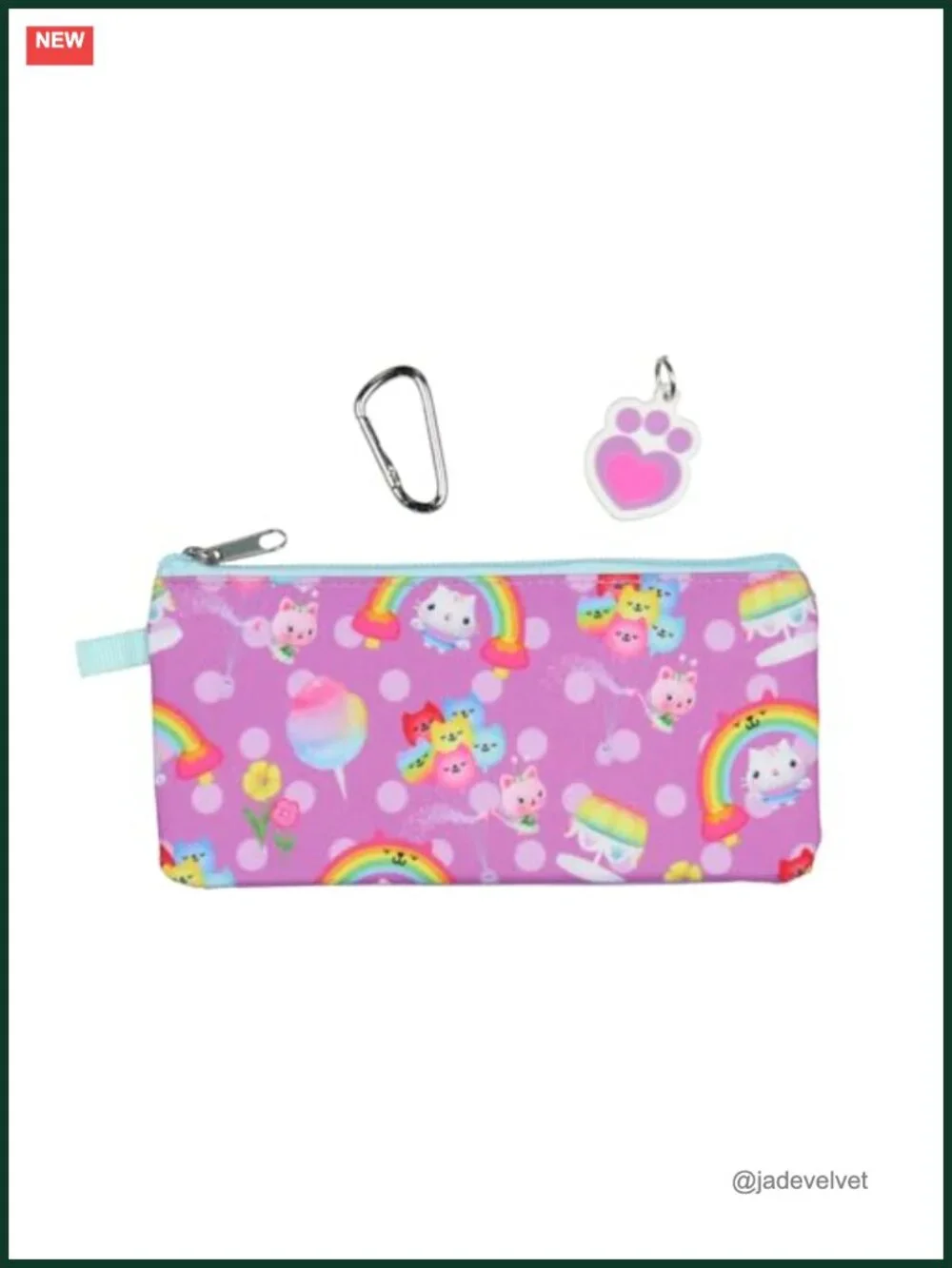Kids' Backpack 5-Piece Set with Lunch Bag and Water Bottle, Gabby's Dollhouse,